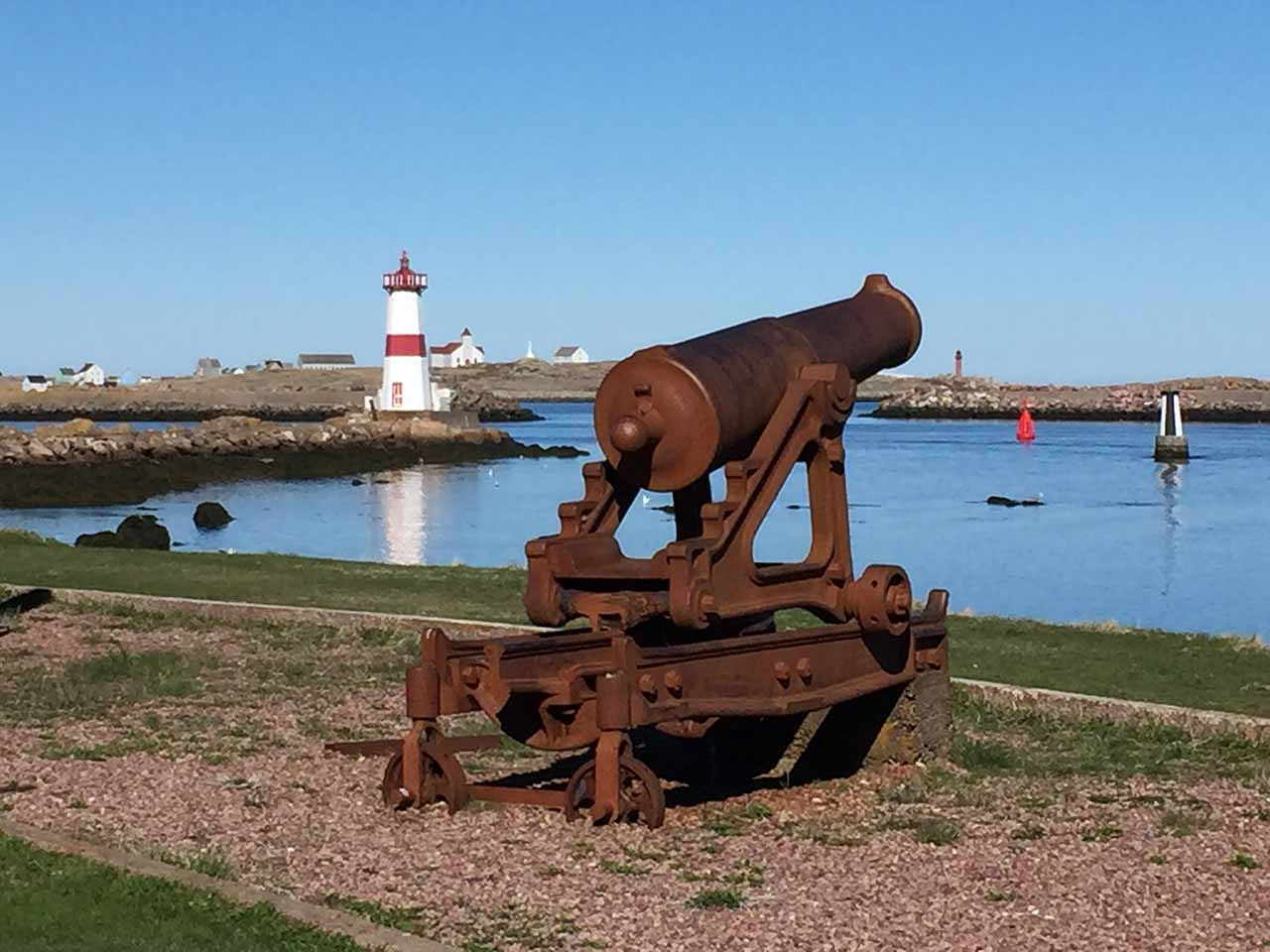 La Pointe aux Canons à Saint-Pierre